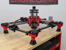 Genuine MPCNC Build Kit - Primo Version and Complete Set 23.5mm Printed Parts