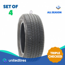 Set Of 4 Used 25555r18 Bridgestone Turanza El450 Enliten 105v - 6-6.532