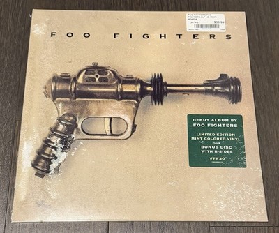 Foo Fighters Limited Edition Mint Color Vinyl + Bonus Disc 30th