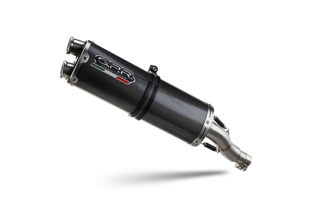 GPR Dual Poppy Slip-on Muffler Exhaust For KTM 1090 Adventure 2017-2020