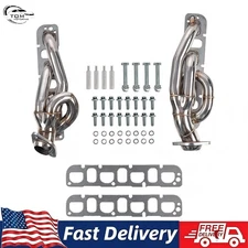 Exhaust Shorty Headers 1-5/8" For 2009-2017 Dodge Ram 1500 2WD 4WD 5.7L Hemi V8