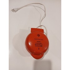 MyMini Nostalgia Compact Waffle Maker Heart S...
