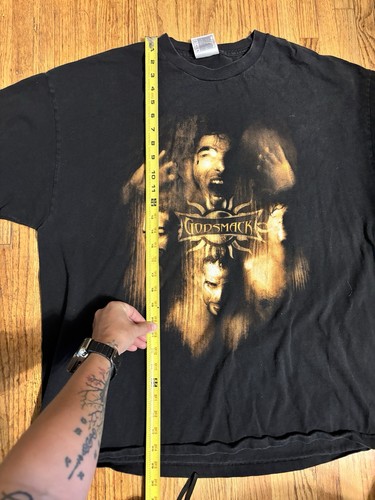 GODSMACK T SHIRT 2003 FACELESS Concert tour Tag XL Metal - Picture 6 of 6