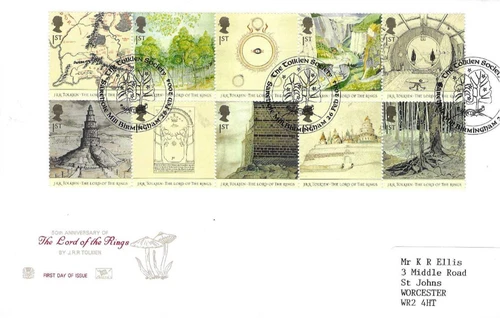 Stuart Comm/FDC - The Lord of the Rings - 2004  (ST191)