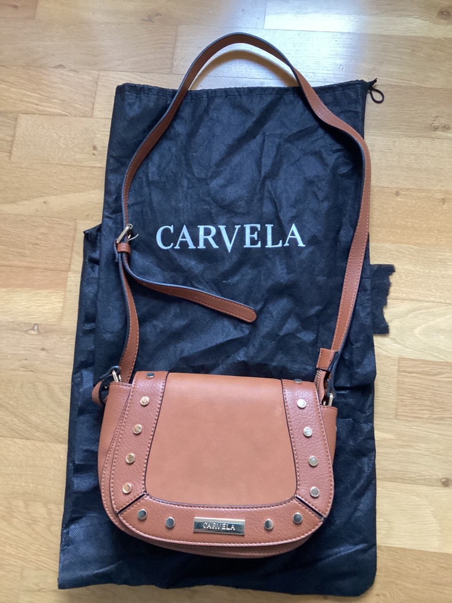 Carvela Black Cross Body Saddle Bag Carvela Mane Saddle Bag