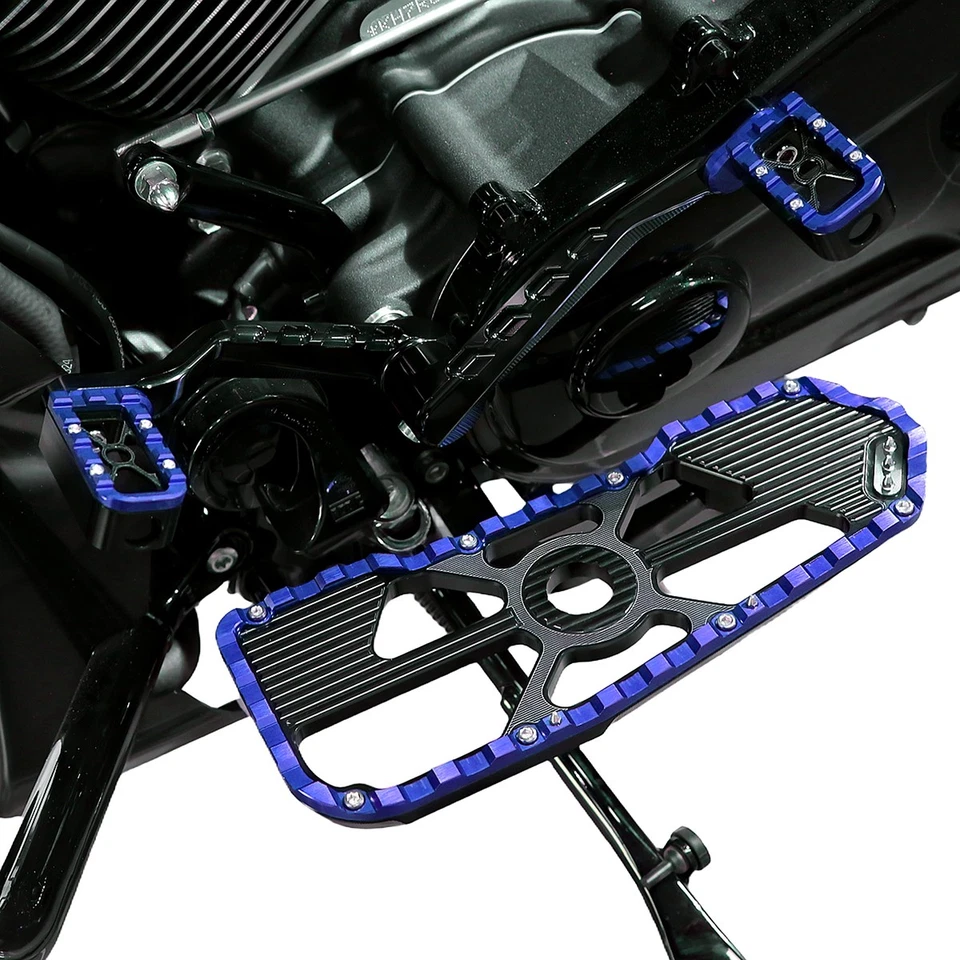 Black Blue Heel Toe Shifter Lever For Harley Street Glide FLHXSE 2024 2025 - Image 2 of 4