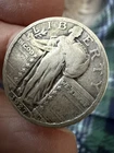 1927 Standing Liberty Quarter 25c as Pictured Bk