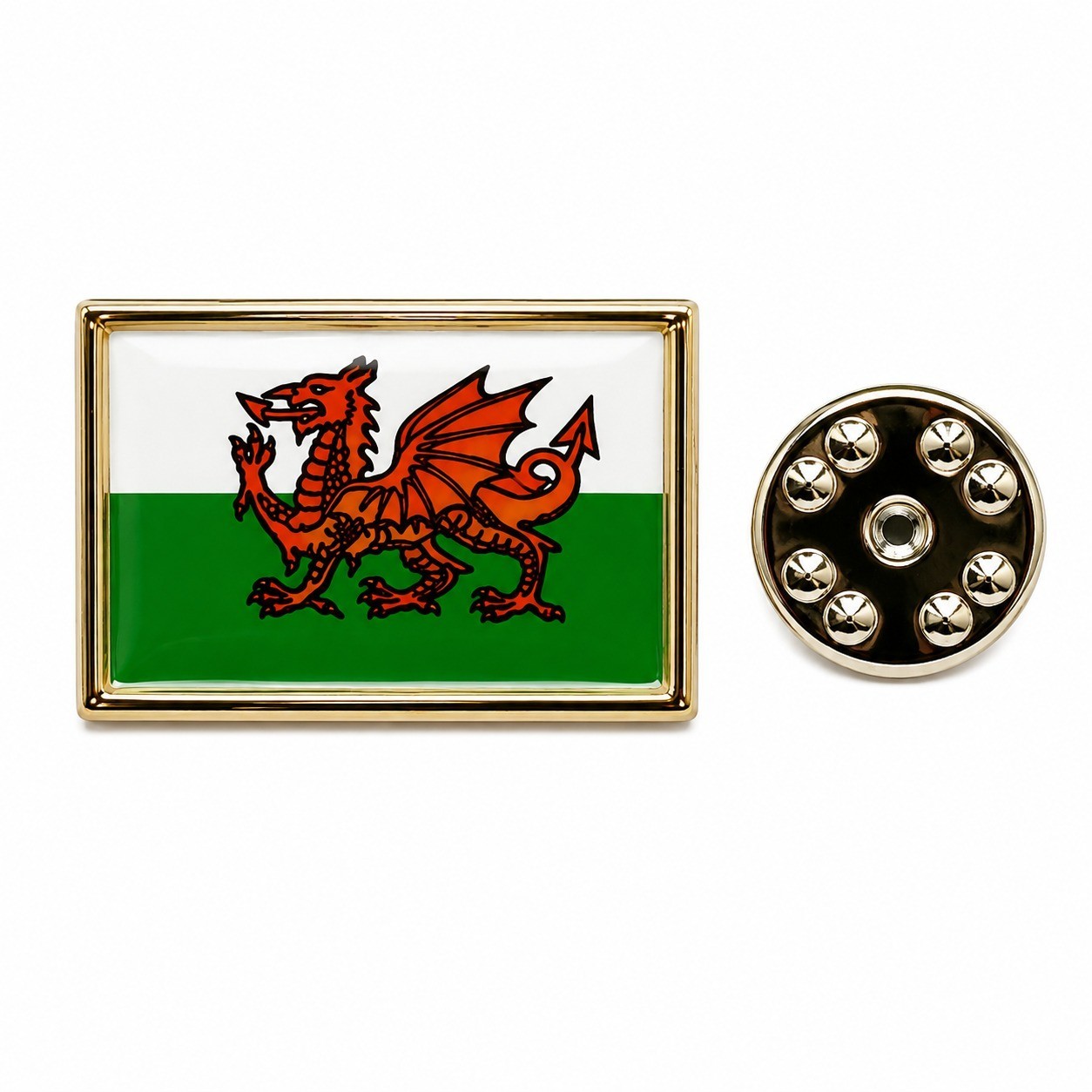 Welsh Lapel Pin - Onyx Art LP116 - Welsh Lapel Pin Badge for Suit & Jacket
