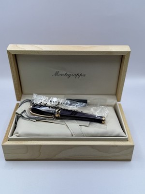 MONTEGRAPPA PICCOLA GEMMA ROSE GOLD FOUNTAIN PEN ISPGC3RL NIB #21/90 MEDIUM NIB!