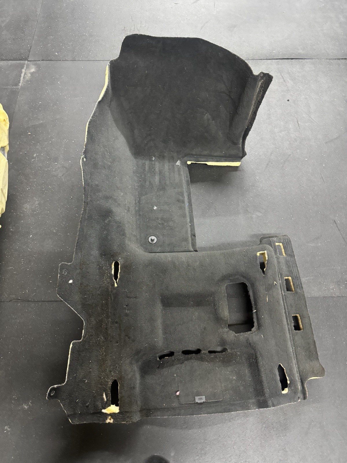 Lamborghini Urus, LH, Left, Front Carpet, Black, Used, P/N 4ML863103H