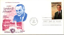 S08-2825, LYNDON B. JOHNSON, FLEETWOOD FDC