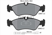 Bremsbelagsatz Scheibenbremse Pagid T1824N FüR VW LT 28 35 2 Bus 2DB 2DE 2DK 46