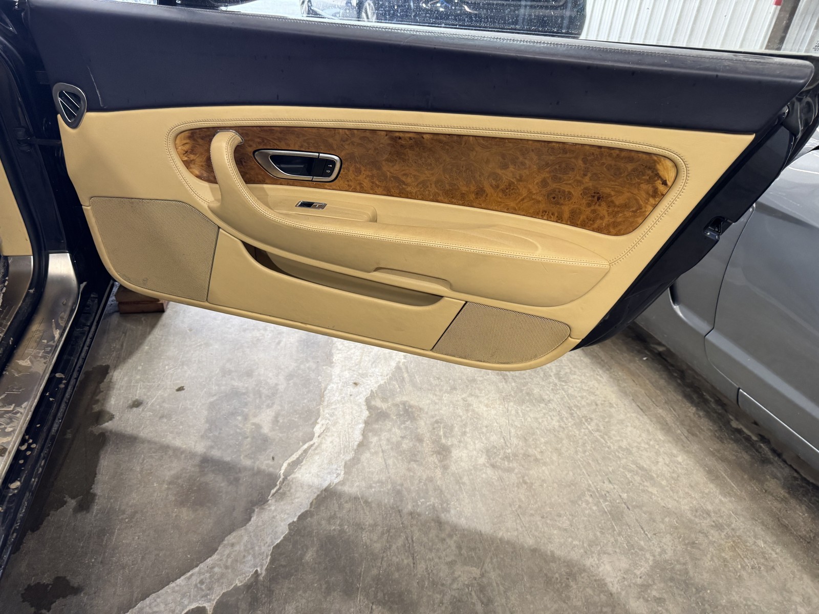 04 BENTLEY CONTINENTAL PASSENGER RIGHT FRONT DOOR SHELL DARK SAPPHIRE PEARL LR5W