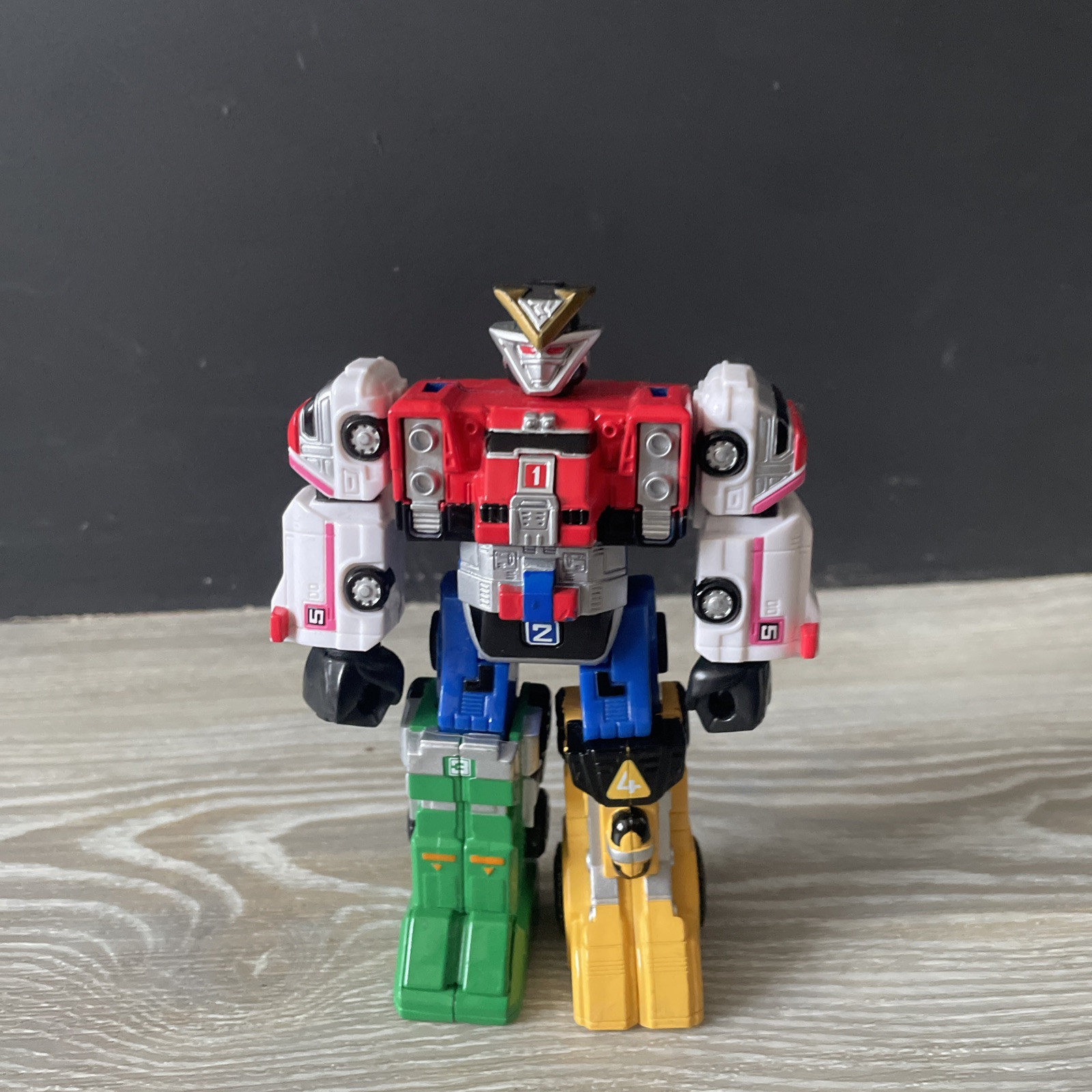 POWER RANGERS TURBO RESCUE MEGAZORD Deluxe VRV 10'' Bandai 1997 Carranger EUR 120,00 - FR