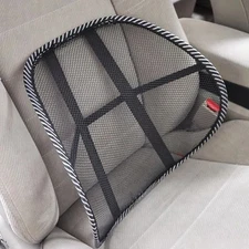 Mesh Lumbar Support Cushion Massage Back Pad for Car Office Chair Posture Relief
