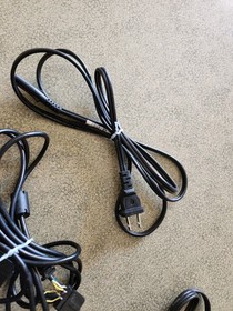 Xbox 360 Nintendo 64 Sega Dreamcast Xbox Original Cords Lot Untested 