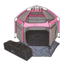 Play N Gopod Lightweight Portable Kids Travel Camp Tent Playard, Pink