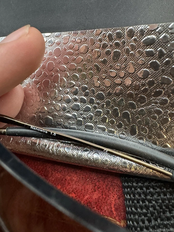 Oakley Nanowire 1.0 Polarized Sunglasses 12-911 Brown Chrome/Bronze Frames - Image 3 of 4