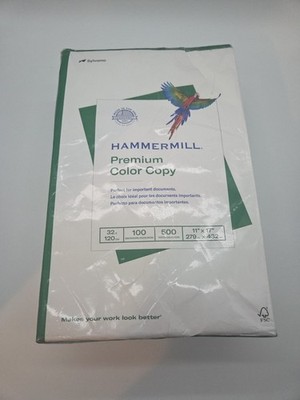 Hammermill Premium Color Copy 11'' x 17'' 32lb (500 Sheets) 100 Brightness Sylvamo