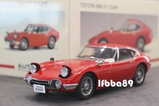 AUTOART 1/18 TOYOTA 2000 GT COUPE RED 78741 豐田 紅