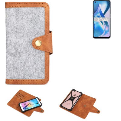 Filzhülle für OnePlus Ace Racing Edition Handy-Tasche hellgrau