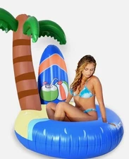 Floatey, Unique Inflatable Pool Floats for Adult - Xtra Large | Funny Island 