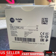 New Allen Bradley 100-C09EJ10 /A IEC Contactor, 9A, Late Date 1Yr Wty US