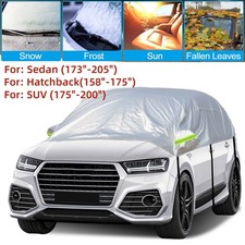 Universal SUV KFZ Schrägheck Halbgarage Auto Autoabdeckung Sonne Frostschutz