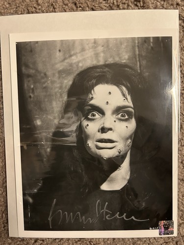 Barbara Steele Signed Black Sunday 8x10 & Photo Lot Mario Bava Mask Of Satan - Picture 2 of 15