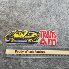 Vintage Trans Am Patch Car Auto Racing Pontiac 70s 80s A3a