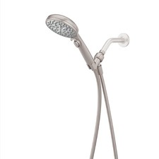 HydroFuse Handheld Showerhead with Hose, 6 Settings, 2.5 GPM, Nickel Finish