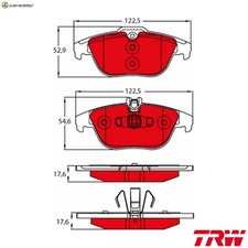 Brake Pad Set Disc Brake GDB2051DTE for Mercedes-Benz OM646.811/812 2.1L