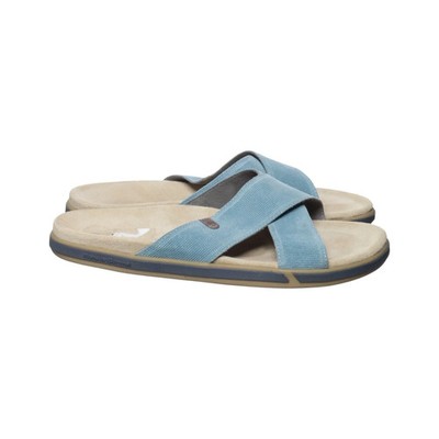 Floris Van Bommel, Sandalen, Größe: 40, De Stepper 84.03, Blau/Beige #zT6