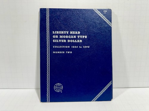 Whitman Liberty Head or Morgan Type Silver Dollar Folder (9023) No. 2’ 1884-1890