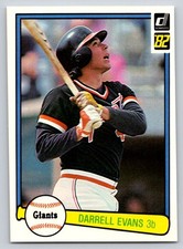 1982 Donruss - Darrell Evans #398