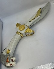 Power Rangers White Ranger SABA Tiger Saber Sword 2254 Bandai Tested 1994