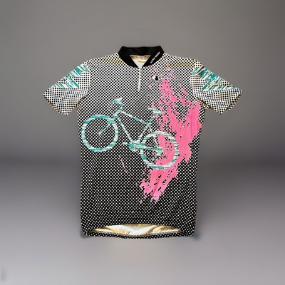 Vintage Radtrikot Größe L Anna Neri 90er