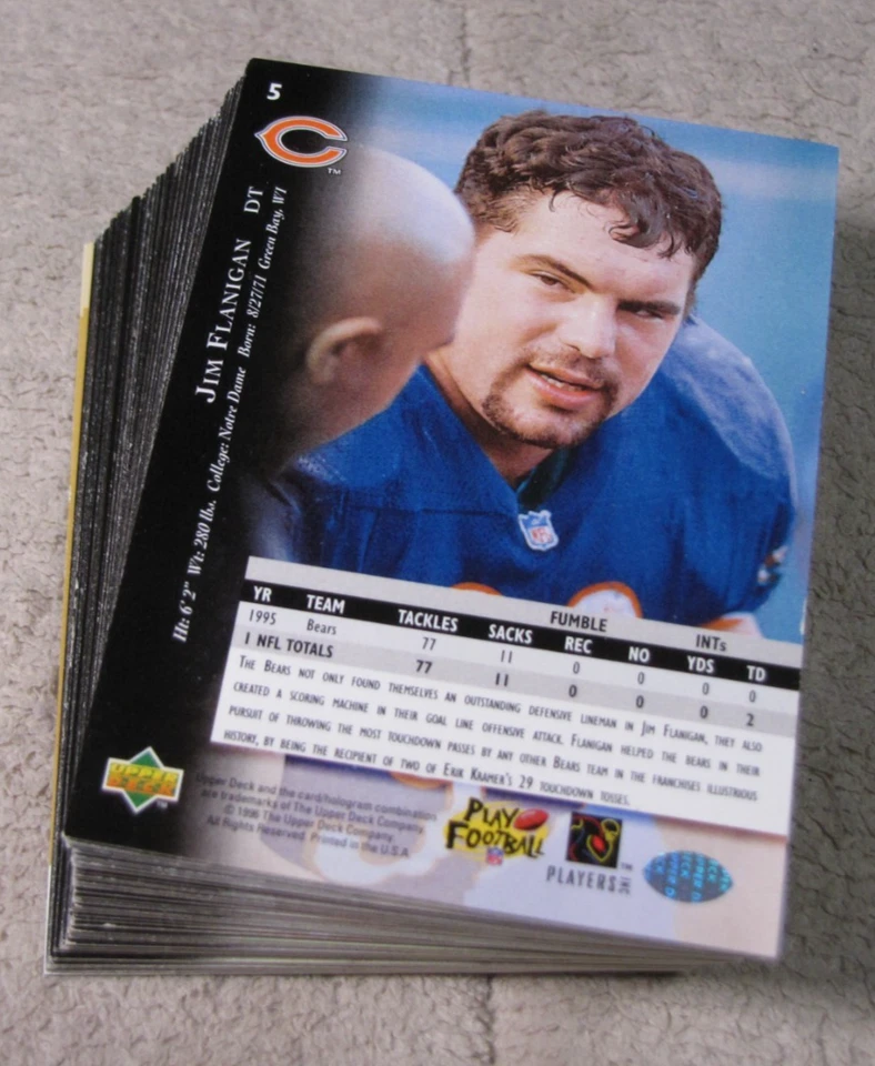 1996 Upper Deck Silver Football (Pick Choose Complete) - Image 2 of 2