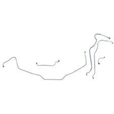 Brake Line Kit Front Factory Power Disc 1970 Chevelle El Camino OE Steel 5pc