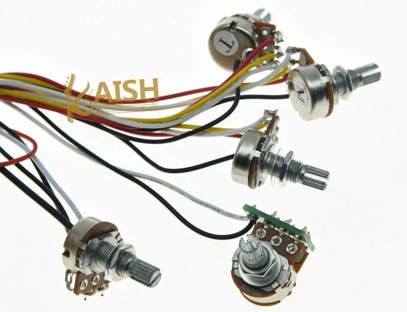 Prewired 3 Band Active or Passive EQ Equalizer Bass Preamp for ElectricBass - Image 3 of 4