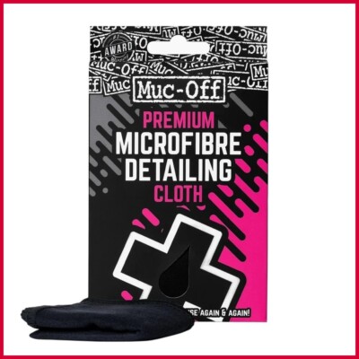 Muc-Off Premium Microfaser Detailing Tuch Motorrad Motorbike Reinigungstuch