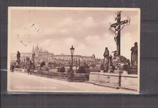 GERMANY, 1939 ppc. Prague, FELDPOST b to Dresden.