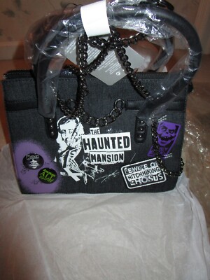 Loungefly Disney The Haunted Mansion Crossbody bag purse Handbag NWT