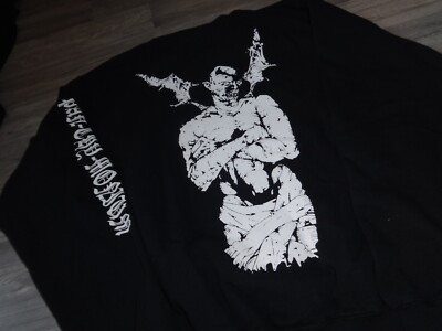 Pan.Thy.Monium Sweatshirt Crew Neck Death Metal Winter Asphyx Immolation Sorry *