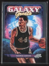 2023-24 Topps Chrome Cosmic #GG-32 George Gervin Galaxy Greats