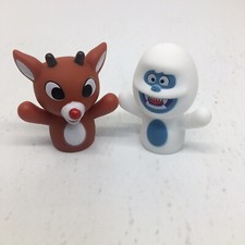 2 Rudolph The Red-Nosed Reindeer Friend Finger Puppets