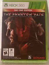 SEALED Metal Gear Solid V The Phantom Pain Day One Edition XBOX 360