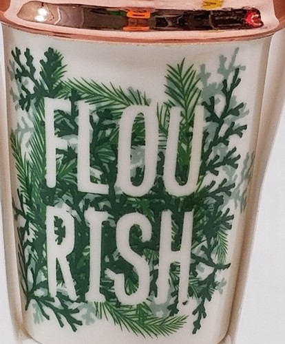 Starbucks Flourish 2017 Keramik Christbaumschmuck Tannenbäume To Go Tasse - Bild 3 von 10