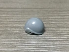 1985 GI JOE HELMET w/ Holes Battle Gear Accessory Pack #3 Hasbro Part Gray