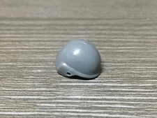 1985 GI JOE HELMET w/ Holes Battle Gear Accessory Pack #3 Hasbro Part Gray